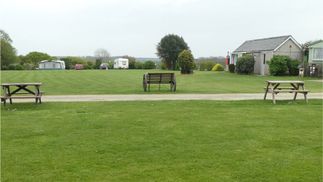 picnic area on the campsite
