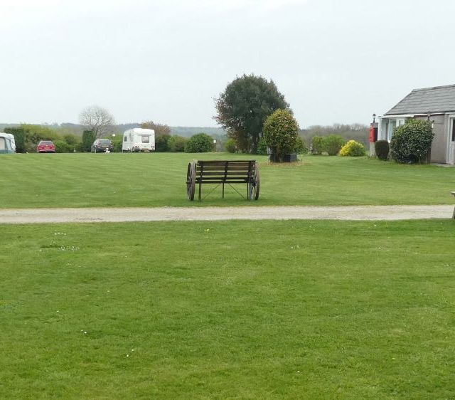 picnic area on the campsite