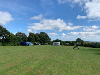 far end of campsite