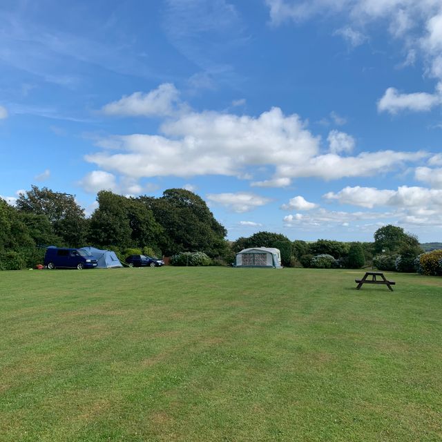 far end of campsite