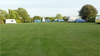 bottom end of campsite
