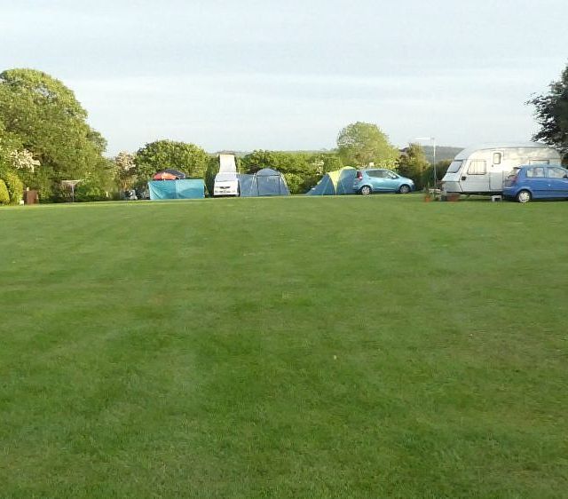 bottom end of campsite